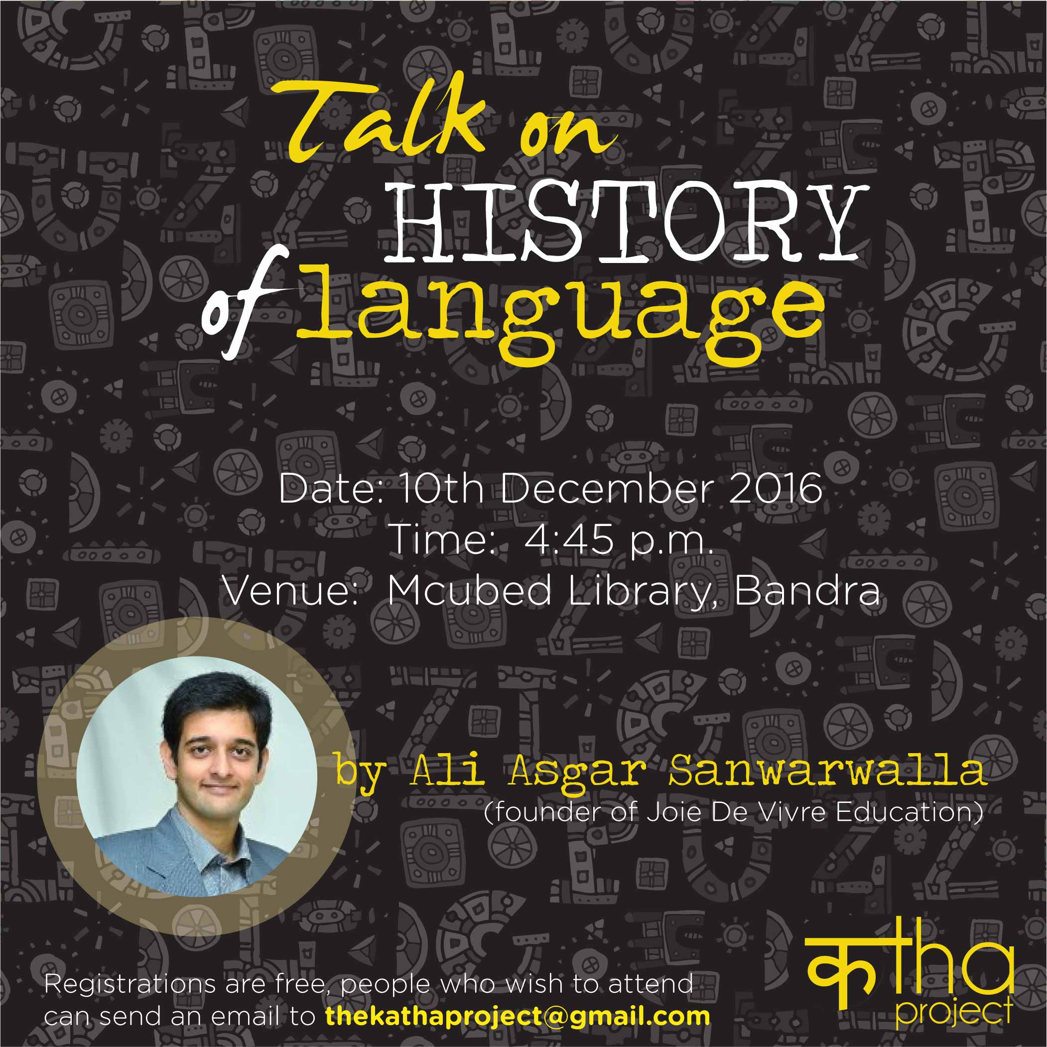 Talk on the History of Language